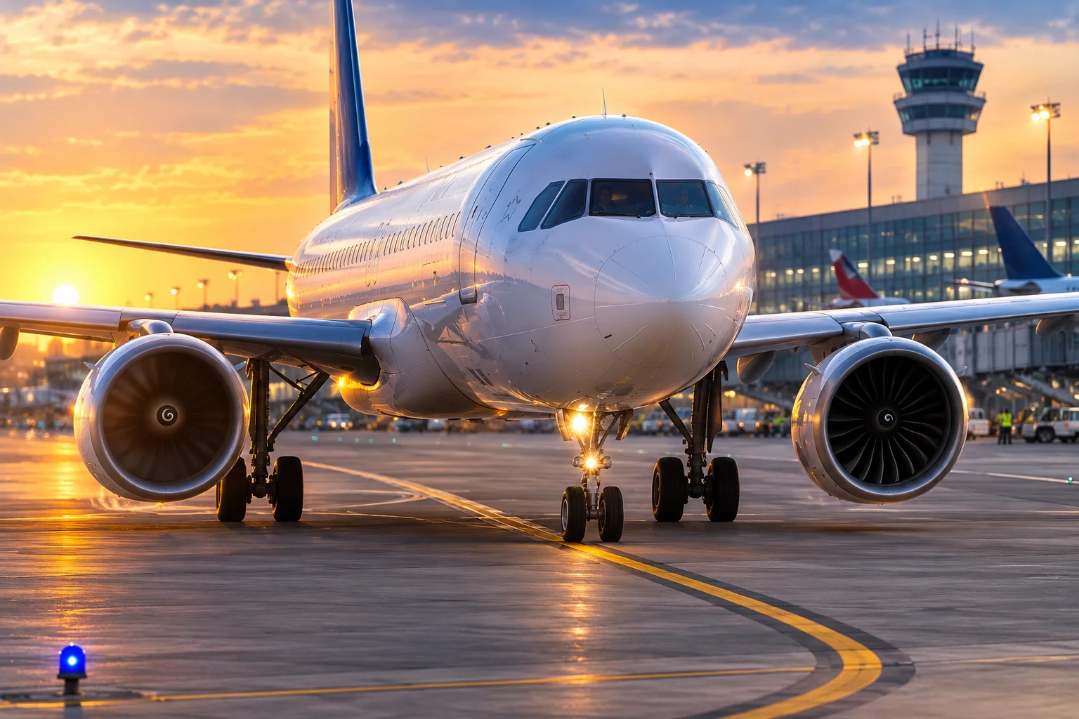 Why Airbus A320 pilots often taxi with just one engine