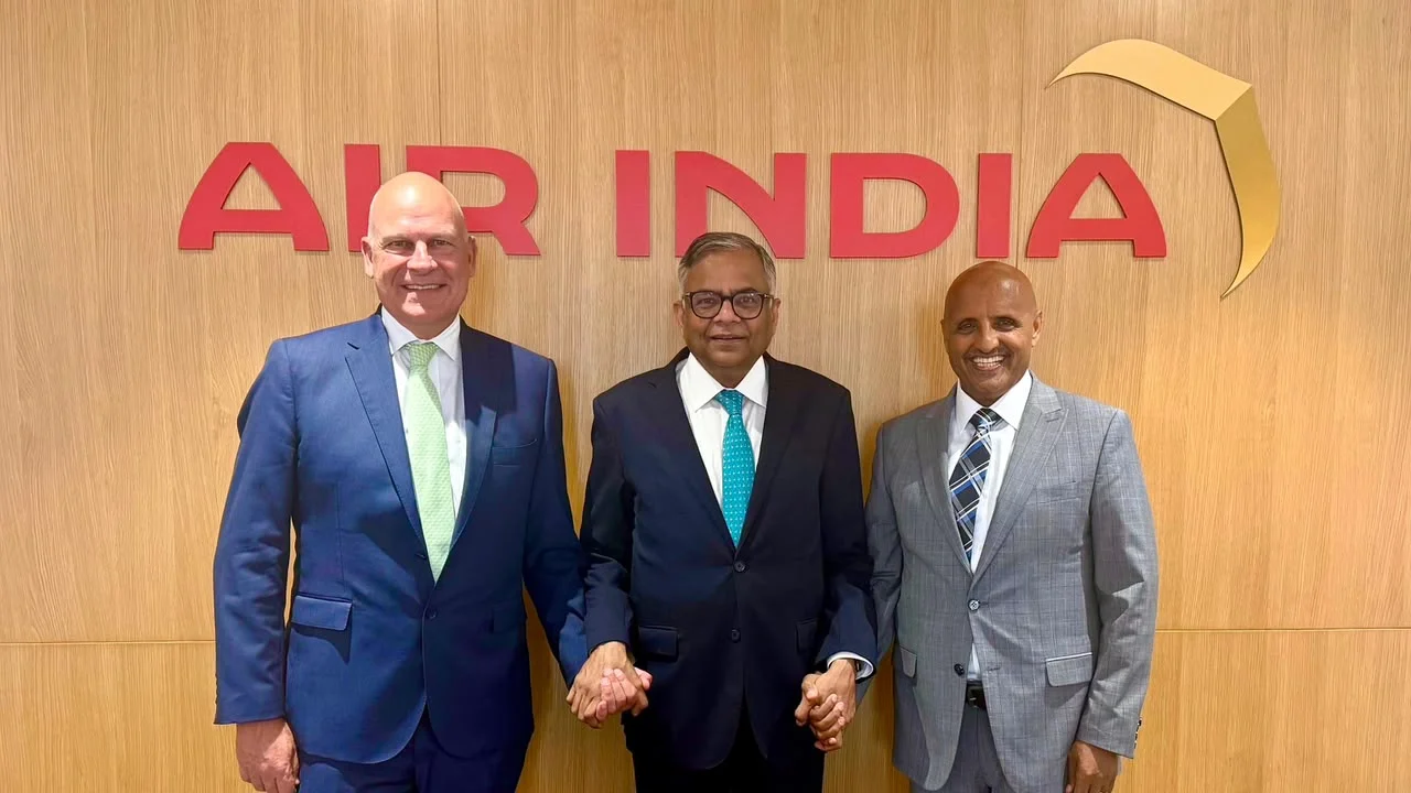 Air India, CEO, MD, Tewolde Gebremariam, N. Chandrasekaran, Campbell Wilson, Tata Sons