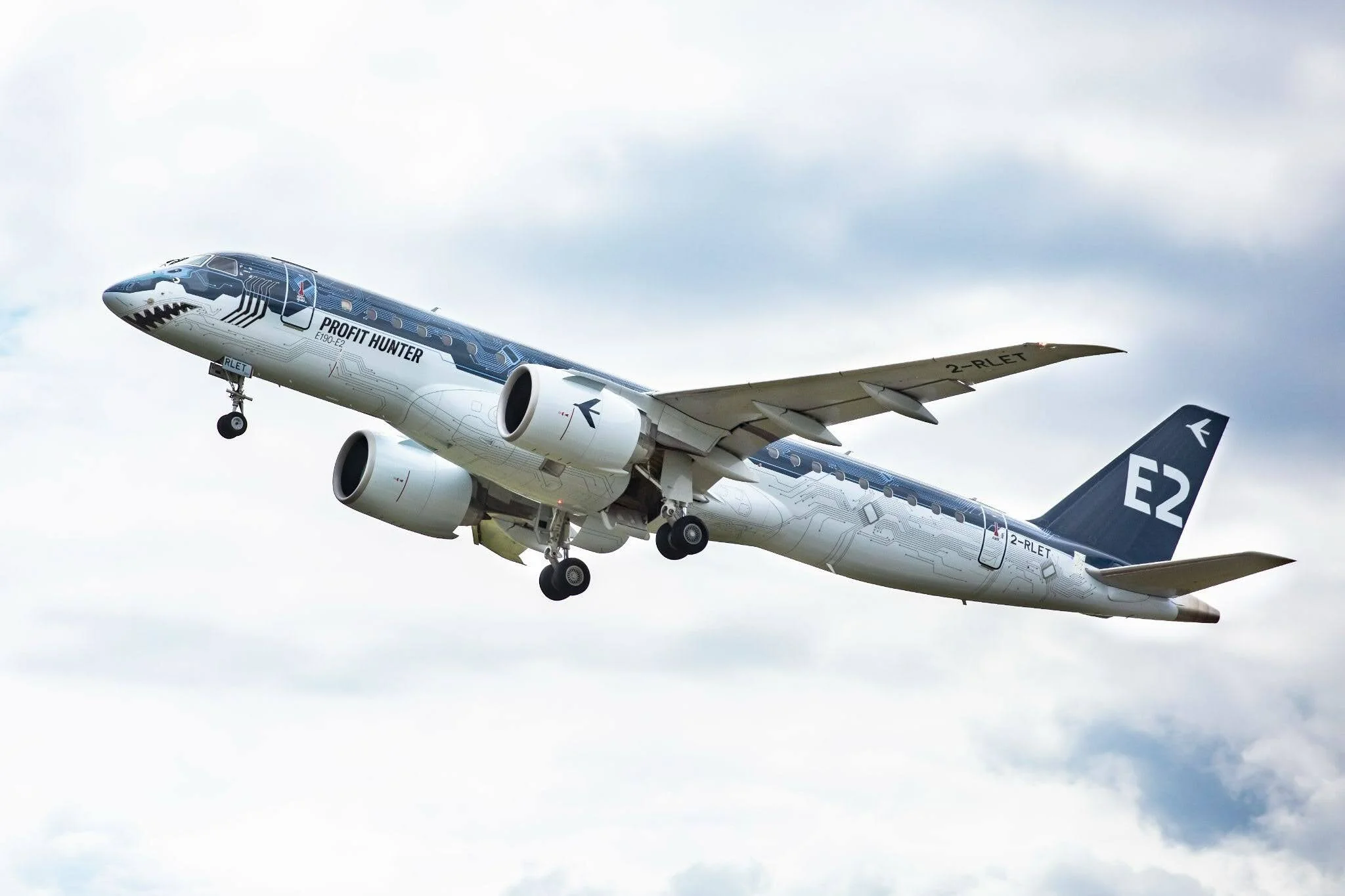 Aviation, Aircraft, Embraer, Embraer E190-E2, J-AIR