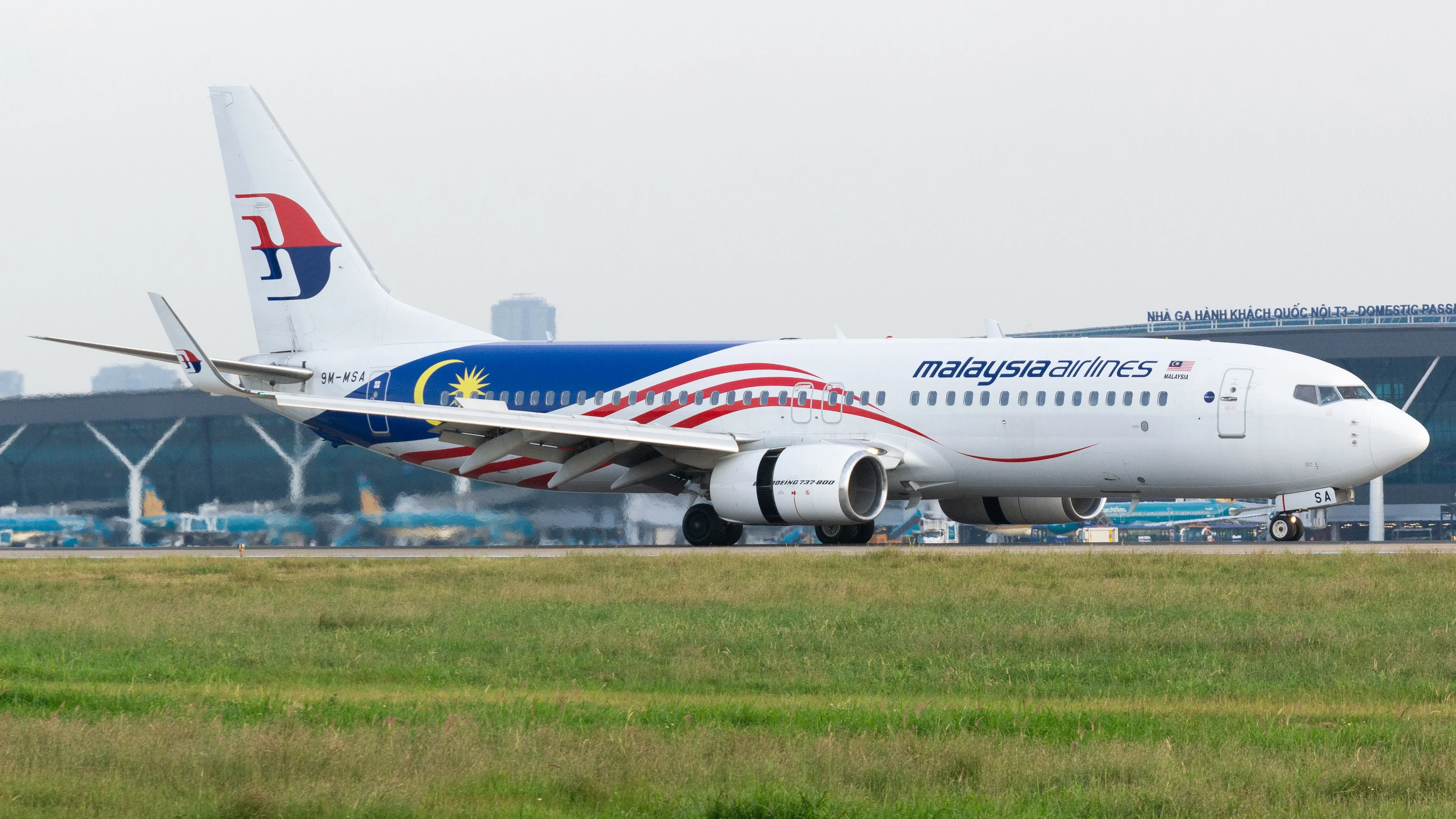 Aviation, Aircraft, Malaysia Airlines, Boeing, 737, Airport