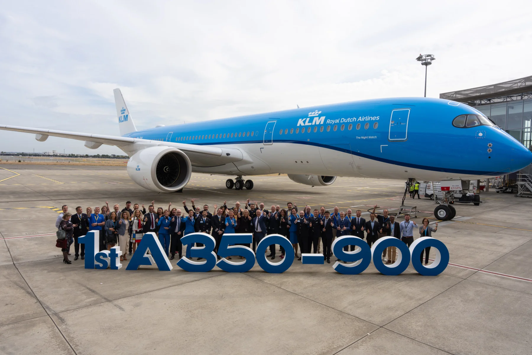 Aviation, Aircraft, Airbus, KLM, A350