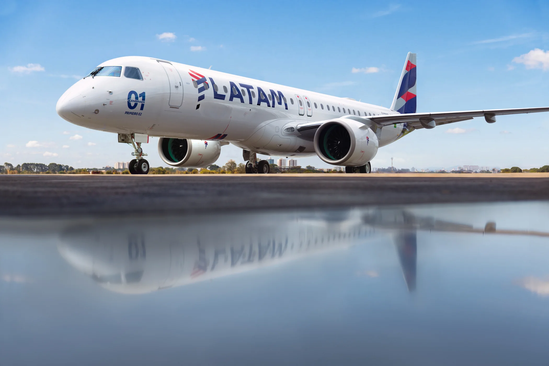 Aviation, Aircraft, Embraer, Embraer E195-E2, LATAM Airlines Brazil