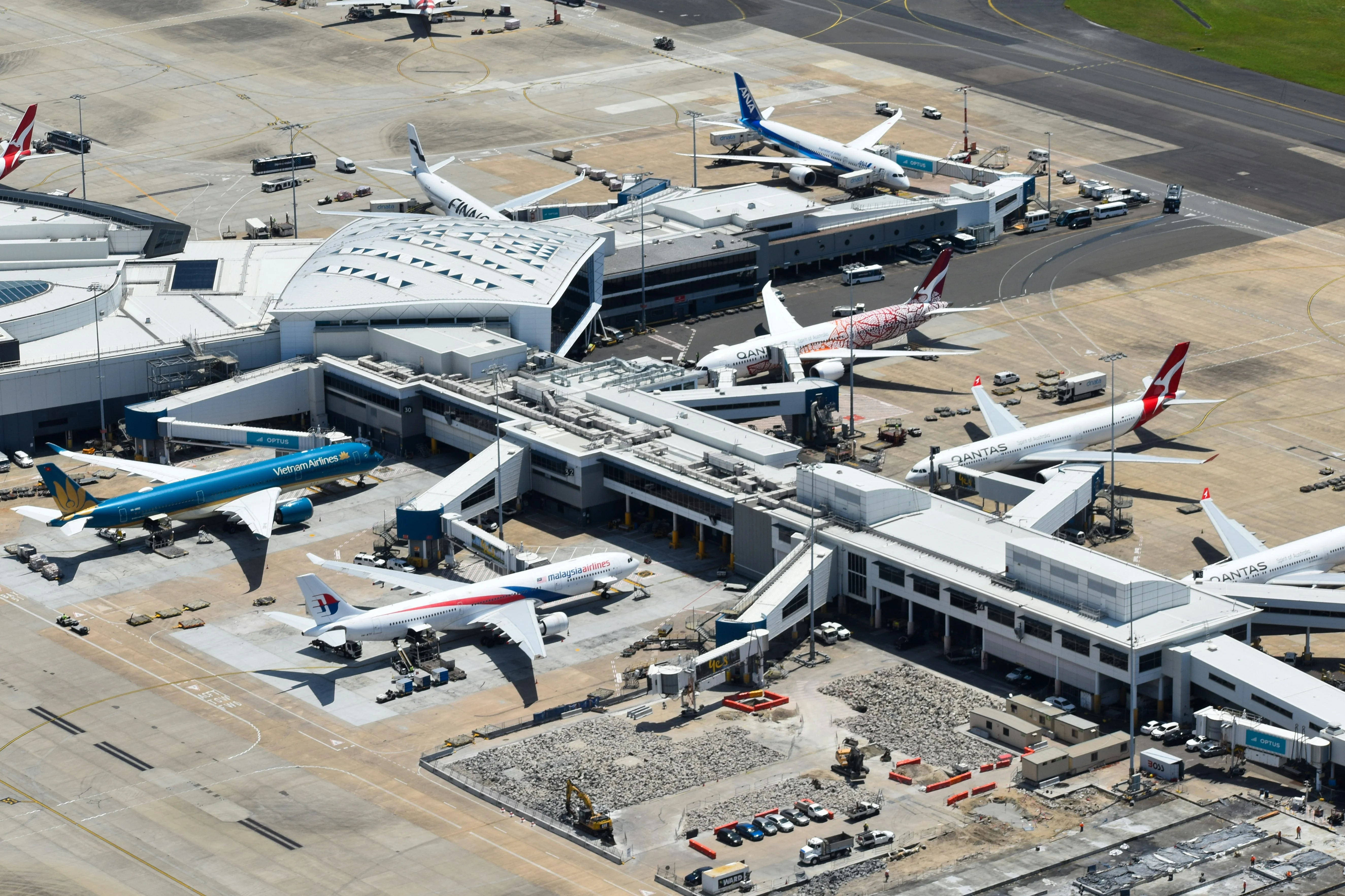Aviation, Airport, Sydney Airport.