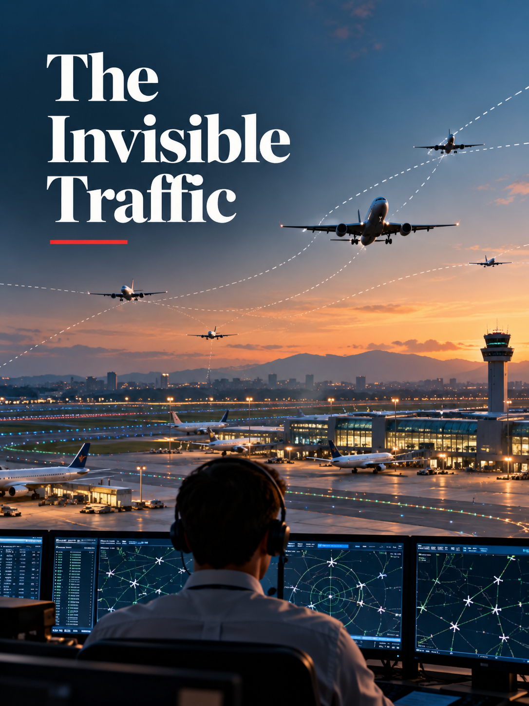 How can thousands of aircraft fly through the same sky without crashing into each other?